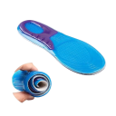 Plantillas de gel azul para zapatos Absorción de impactos Caminata cómoda Alivio del talón y el arco Adecuado para uso diario 6
