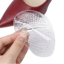 Plantillas de gel para tacones Colores neutros 2 pares Contra el dolor de pies Cómodas de usar con tacones altos Almohadillas de gel invisibles 7