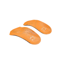 Plantillas de zapatos de color naranja Plantillas suaves para caminar con comodidad Plantillas de zapatos con amortiguación Color llamativo Comodidad para usar todo el día 2
