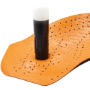 Plantillas de zapatos de color naranja Plantillas suaves para caminar con comodidad Plantillas de zapatos con amortiguación Color llamativo Comodidad para usar todo el día 3