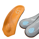 Plantillas de zapatos de color naranja Plantillas suaves para caminar con comodidad Plantillas de zapatos con amortiguación Color llamativo Comodidad para usar todo el día 4
