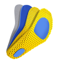 Plantillas de zapatos de color neutro Plantillas ortopédicas de espuma para uso diario Absorción de impactos Soporte de arco Comodidad al caminar y estar de pie 2