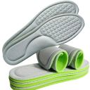 Plantillas para zapatos 6 pares Color neutro Acolchado de espuma suave Materiales transpirables Absorbe golpes y vibraciones Mayor 5