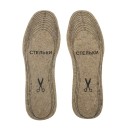 Plantillas para zapatos Color marrón Plantillas suaves y cómodas para uso diario Absorción de impactos Mejora la marcha Para calzado de trabajo y deportivo 1