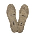 Plantillas para zapatos Color marrón Plantillas suaves y cómodas para uso diario Absorción de impactos Mejora la marcha Para calzado de trabajo y deportivo 2