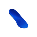 Plantillas para zapatos de color azul, cómodas plantillas ortopédicas para zapatos, plantillas deportivas, amortiguación de impactos, alivio del dolor de pies, uso diario. 3