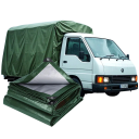 Plapuma mare impermeabilă 3 × 4 m cu protecție UV, cort împotriva ploii, verde pentru grădină, curte, terasă și umbrire exterioară 3