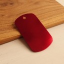 Plaque d'identité pour chien vide 20 pcs 8