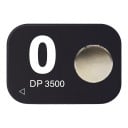 Plaque de phosphore dentaire avec aimant, taille 0, 22 × 31 mm, 1 pièce, PSP intraoral pour scanner numérique, noire, pour la dentisterie 1