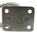 Plaque oculaire marine universelle en acier inoxydable avec anneau en alliage stable résistant à la corrosion accessoires pour cabines et ponts 5