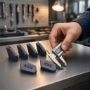 Plaquettes de coupe en carbure SP300 PC9030 10 pcs Pour le décolletage et le fraisage Carbure fritté Gris Pour tour et usinage des métaux 6