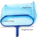 Plasă de frunze pentru piscină cu mâner telescopic, adâncime 46-105 cm, sac pentru murdărie, curățare SPA și iaz, skimmer pentru frunze și resturi 2