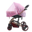 Plasă de țânțari pentru cărucior albastru sau roz Plasă fină de protecție împotriva insectelor Atașare flexibilă Material respirabil 2