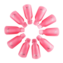 Plast färgglada nagelklämmor för att ta bort UV Gel Polish konstgjorda nagelborttagningsverktyg 10 st 5