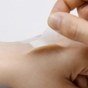 Plaster 72 x 19 mm Sæt 120 stk Gennemsigtige vandtætte åndbare hemostatiske PU plaster Usynlige slidstærke plaster mod slid og slitage 2
