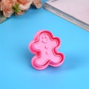 Plastic Christmas Cookie Cutters - 4 pcs 4