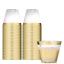 Plastic Cups with Rim 50 pcs 1