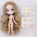 Plastic Doll 30 cm with Long Hair in Various Shades Durable Plastic for Play, Collection and Decoration 6