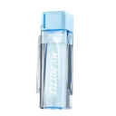 Plastic Drink Bottle with Strap and Lid 480 ml Plastic Portable Bottle for Water and Beverages for Everyday Use 2