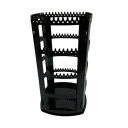 Plastic Earring Stand Rotating Organiser for Jewellery 29.5 × 16 × 16 cm Desktop Holder for Displaying Earrings 1