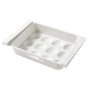 Plastic eieropbergdoos 26×18×5 cm koelkastorganizer eierhouder eiercontainer keukenopbergdoos koelkastlade 1