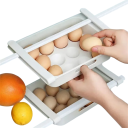 Plastic eieropbergdoos 26×18×5 cm koelkastorganizer eierhouder eiercontainer keukenopbergdoos koelkastlade 2