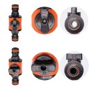 Plastic Garden Tap with Quick Connector and Shut-off Valve Shut-off Valve Between Two Hose Connectors Irrigation of Plants and Lawns 3