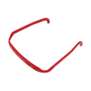 Plastic Hairband 14.5 × 16 × 1.5 cm Asymmetrical Shaped Headband Non-Slip Hair Accessory for Secure Hairstyle Hold 5