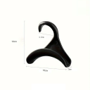 Plastic Hangers for Bags 10 pcs 10 x 10 x 3.5 cm Practical Hangers for Ties and Belts Wardrobe Organiser Lightweight and Durable 4