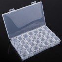 Plastic Jewellery Box - Clear 2