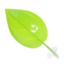 Plastic Leaf with Suction Cup 7.2 x 18.5 cm for Reptiles, Terrarium Decoration, Heating Platform for Reptiles 12