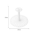 Plastic Pressing Tool for Fermentation Jar and Vegetable Pickling 19 cm Gridded White Fermentation Helper 4