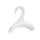 Plastic tashangers 10 stuks 10 x 10 x 3,5 cm Praktische hangers voor dassen en riemen Garderobekastorganizer Lichtgewicht en duurzaam 4