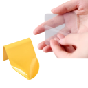 Plastic Wall Soap Dish 11.5×8×9 cm Self-Draining Soap Dish with Water Drainage Bathroom Soap Holder No Drilling Adhesive Installation 11