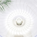 Plastificatul zburător pentru rozătoare 18 cm Roata de alergare silențioasă Spațiu pentru hamsteri Șoareci Șobolani Jucărie de alergare Roata de cușcă pentru animale de companie 4