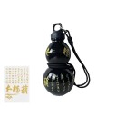 Plastik-Trinkflasche mit chinesischem Motiv 800 ml Kunststoff tragbare Wasserflasche schwarze Flasche mit dekorativen Aufklebern 2