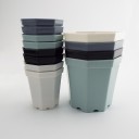 Plastik urtepotte 4 stk. 7