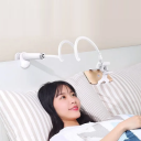 Πλαστική ρυθμιζόμενη βάση για κινητό τηλέφωνο με σταθερό κλιπ και ευέλικτο καλώδιο 12mm για εύκολη συγκράτηση και σταθερή στήριξη 2