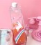 Plastikmilchflasche mit Aufdruck 7