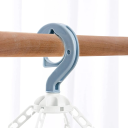 Πλαστικός αναρτημένος πτυσσόμενος στεγνωτήρας ρούχων 32 μανταλάκια 32 x 32 x 34 εκ. Πρακτικός στεγνωτήρας ρούχων για το σπίτι και το μπαλκόνι Πτυσσόμενος και οικονομικός σε χώρο 3