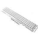 Plastikowy kolczasty ochraniacz na ptaki 42,4 x 8,2 cm Przezroczysty pasek PET do użytku na zewnątrz Odstraszacz zwierząt i gryzoni 2