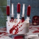 Plastiksprøjte til Halloween 2