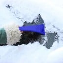 Plastische Eiskratzer für Eis und Schnee 18,4 x 8,5 cm Leicht 21,6 g ABS-Kunststoff Mit Riffelung zum Brechen von Eis Aufhängeloch Blau 2