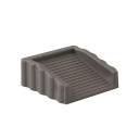 Plastische Türstopper in Keilform 6,2 x 6,2 x 2,5 cm Blockierer für die Unterseite der Tür Matt Sicherheitskeil gegen Schließen und Einklemmen 9
