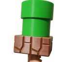 Plastisk blomsterpotteholder Universel størrelse Spil dekorativ holder til genstande med drænmønster Stabil holder 2