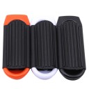 Plastisk sammenklappelig kam med spejl 11–20 x 3,5 cm Rejsekam til hår og makeup Masserende runde tænder Kompakt design 1