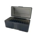 Plastlåda för ammunition med fack kapacitet 50 st 16,1x8,4x8,9 cm polypropenlåda för organisering av ammunition 1