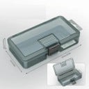 Plastlåda för skruvar utan avdelare 13.7 x 7 x 3.2 cm Förvaringsbox för delar Verktyg Komponenter Borrar Elektronik 2