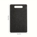 Plastová doska na krájanie 25 x 15 cm Odolná kuchynská doštička s rukoväťou Protišmykový povrch Jednoduché čistenie 2