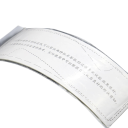 Plastová flexibilní stěrka 80 × 230 mm z nanoplastu s vysokou hustotou pro vyhlazování a práci s povrchy 4